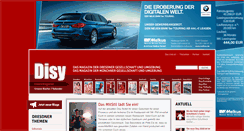 Desktop Screenshot of disy-magazin.de